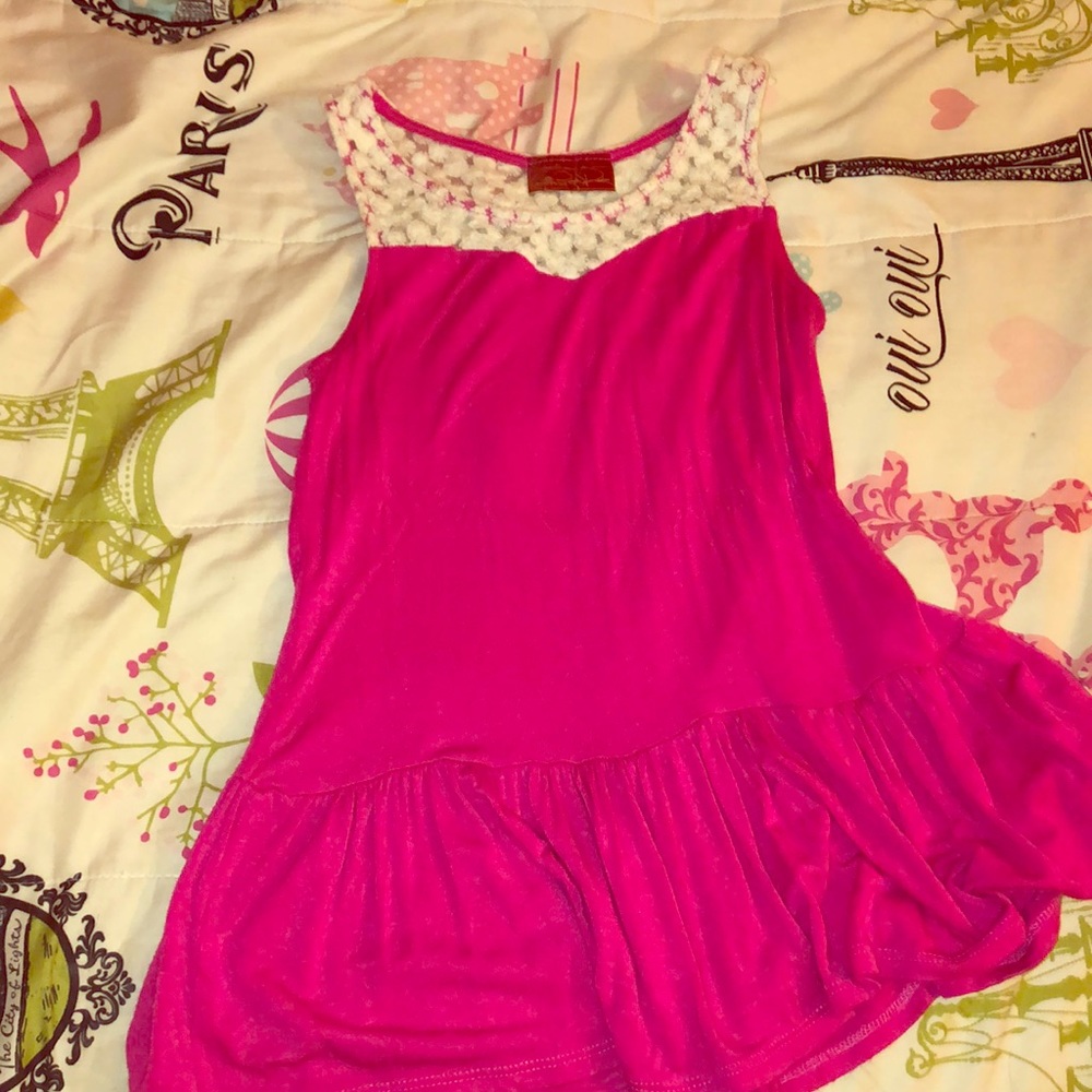 Pink shirt